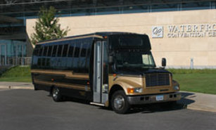 Clinton 26 Passenger Party Bus 